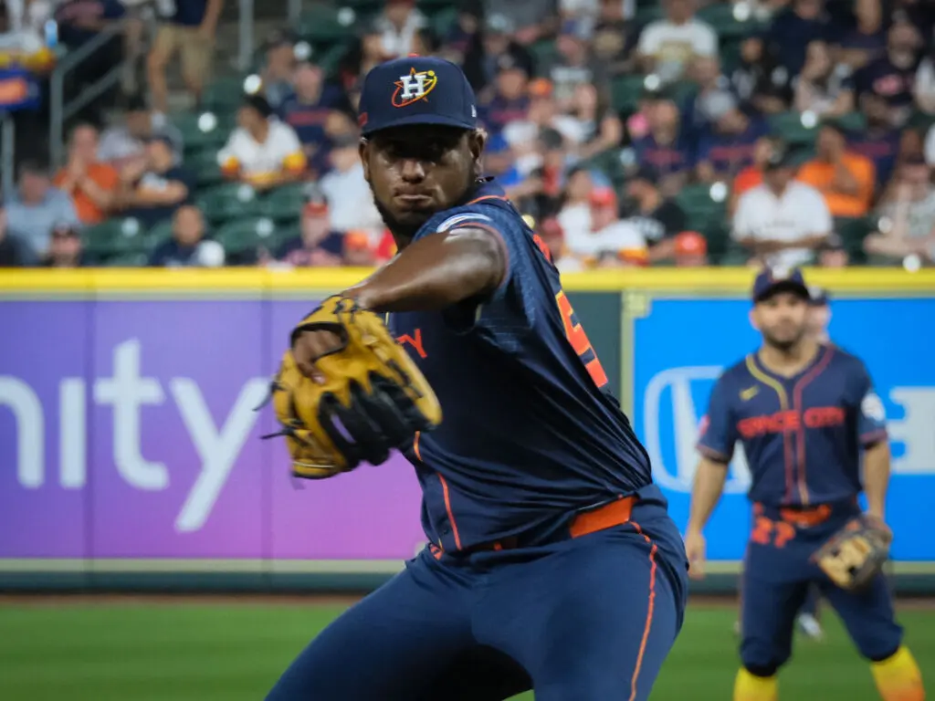 Houston Astros no-hit hero Ronel Blanco is more than a good story. (Photo by F. Carter Smith)