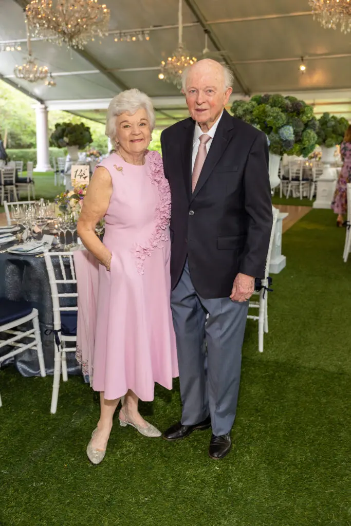 Bayou Bend Garden Party chairs Susie & Mel Glascock (Photo by Jenny Antill)