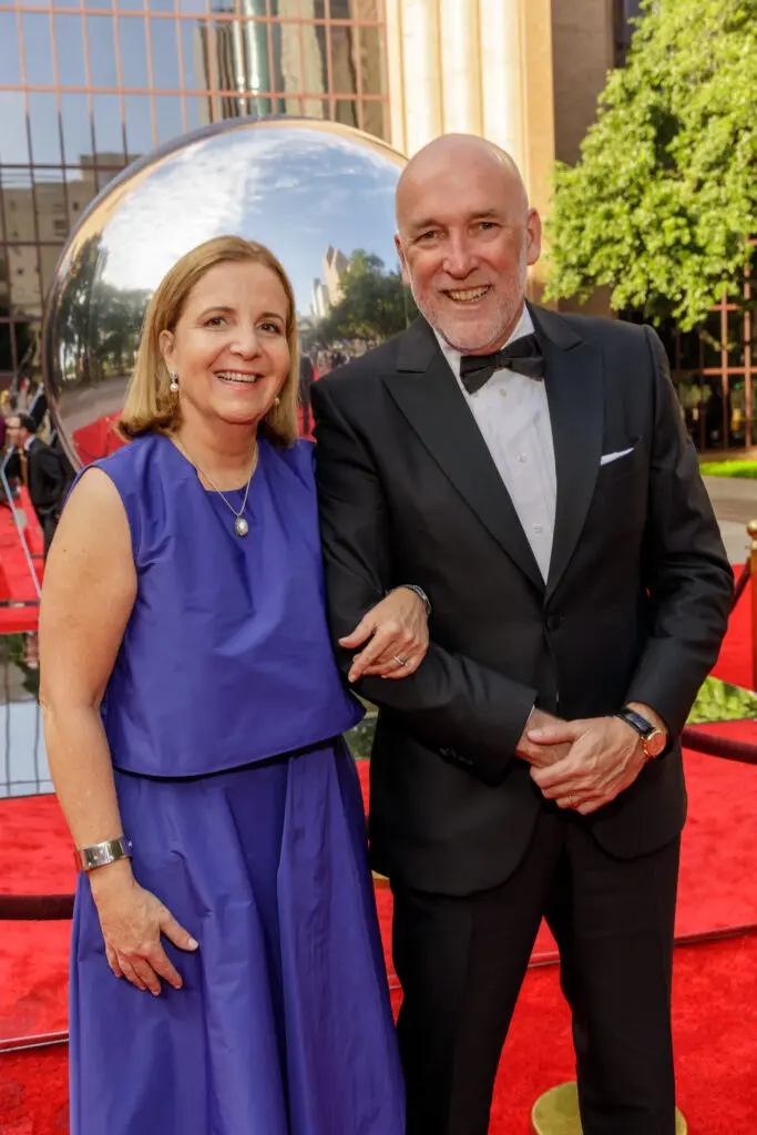 Gala chairs Isabel & Ignacio Torras at the Houston Grand Opera 'Mirror Ball' (Photo by Katy Anderson)