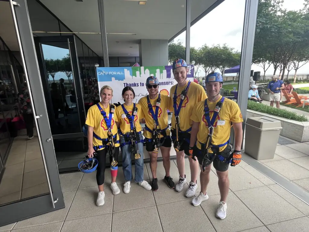 The team from Shell included Celine DeMoes, Sydney Stark, Jonathan Spranger-Sakata, Justin Ruble and Henry McNeil.