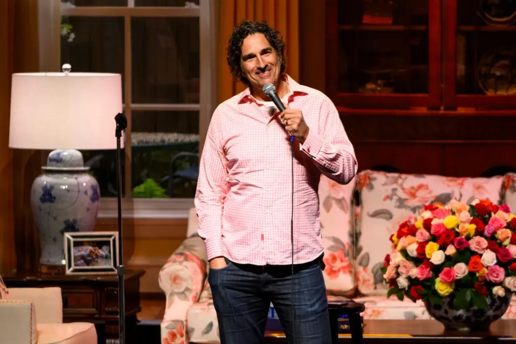 Gary Gulman performed stand-up comedy at A Celebration for Reading. (Photo by Michelle Watson)