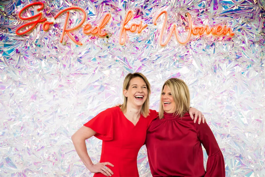 On March 7, hundreds of guests (in every imaginable shade of red!) will Go Red For Women at the Fairmont Dallas. (Photo courtesy of American Heart Association)