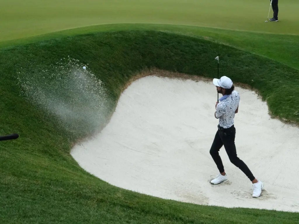 Aaron Rai made the most of his Houston Open, getting out of trouble to finish in the Top 10. (Photo by F. Carter Smith)