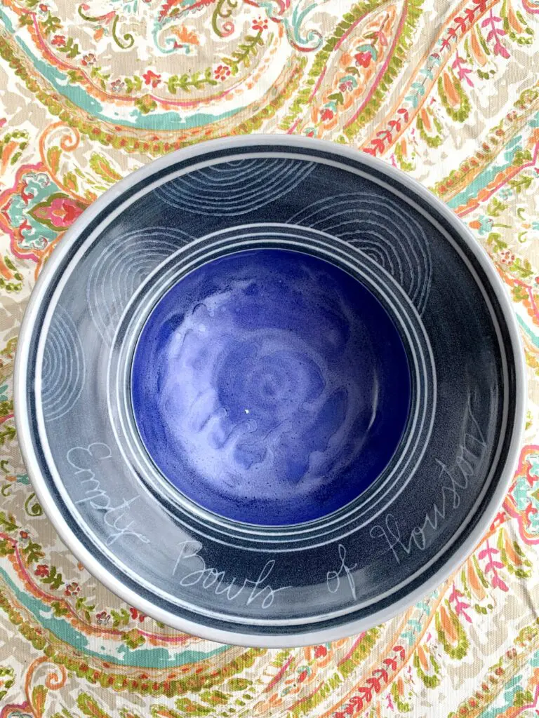 A one-of-a-kind bowl makes a difference. Proceeds from Empty Bowls Houston will go towards the Houston Food Bank. (Courtesy Empty Bowls Houston)
