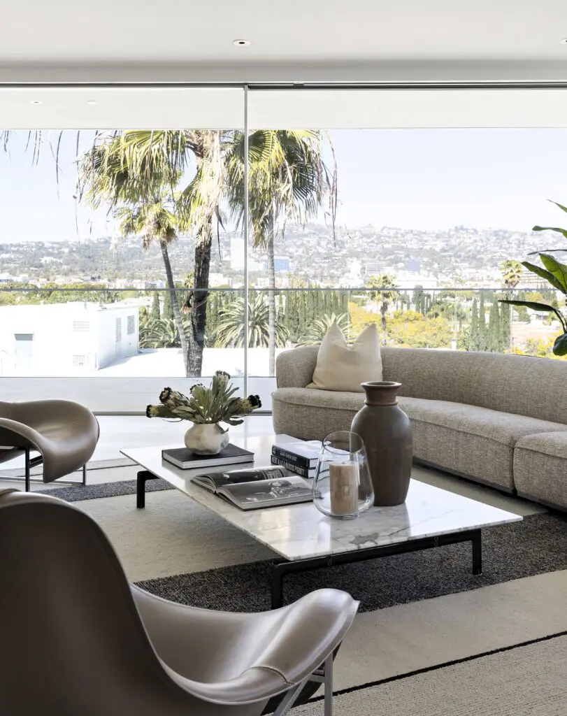 Nina Magon Studio with BeDesign installation for Balmain at the Mandarin Oriental Residences in Beverly Hills  (Photo by Ryan Lahiff)