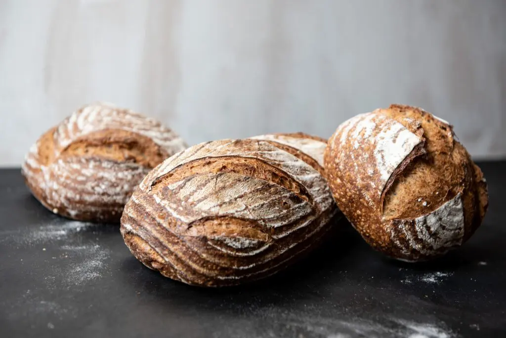 Magnol's signature product: la miche, a two kilogram boule that many know as pain de campagne. This bread, made famous by the late Paris-based baker Lionel Poilane, is a staple at Magnol. (Photo by Carla Gomez)