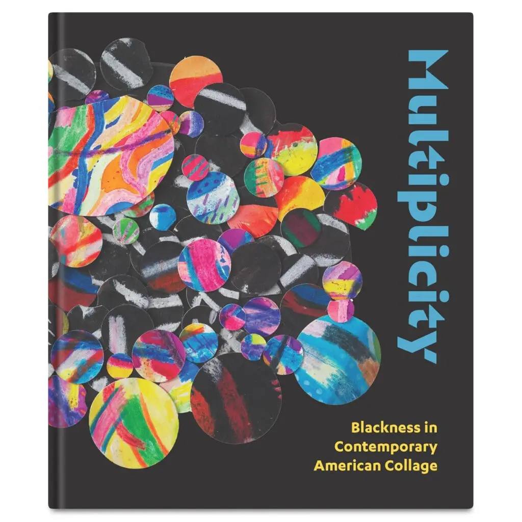 Published in 2023 by Yale University Press, the "Multiplicity: Blackness in Contemporary Collage" exhibition catalogue was edited by the Frist Art Museum curator Katie Delmez, and includes contributions by Tiffany E. Barber, Anita N. Bateman, Valerie Cassel Oliver, Patricia Hills, Maria Elena Ortiz, Richard J.Powell, Rebecca VanDiver, Chase Williamson and Fisk University Students. The catalogue is available for purchase at the MFA Shop at Museum of Fine Arts, Houston. (Courtesy MFA Shop, Museum of Fine Arts, Houston)