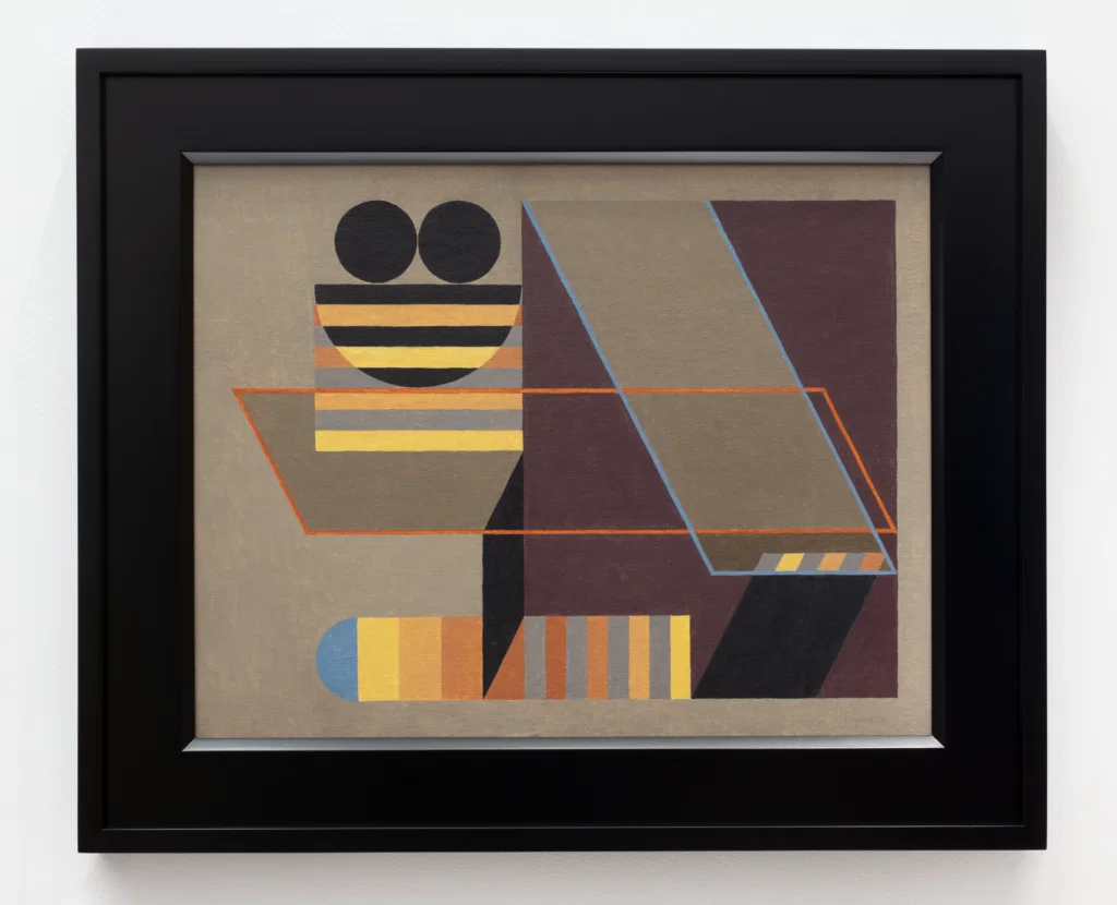 Manuel Felguérez's "Frecuencia de factores aislados," 1976, at Proyectos Monclova