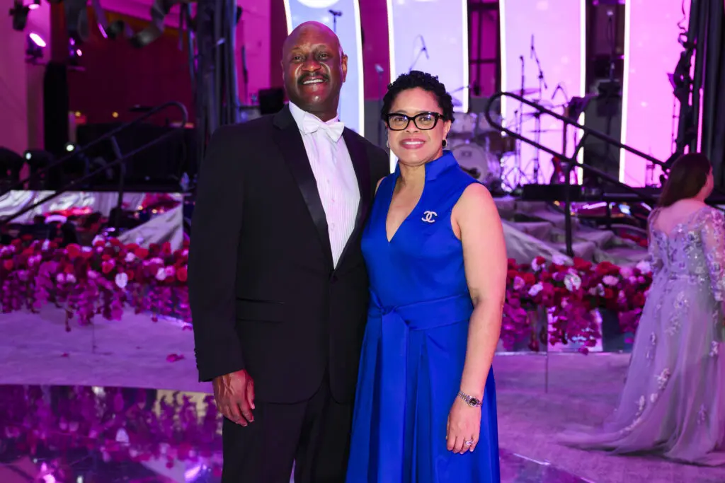 James & Shavonda Harris at the Houston Grand Opera 'Mirror Ball' (Photo by Michelle Watson, Catchlightgroup.com)