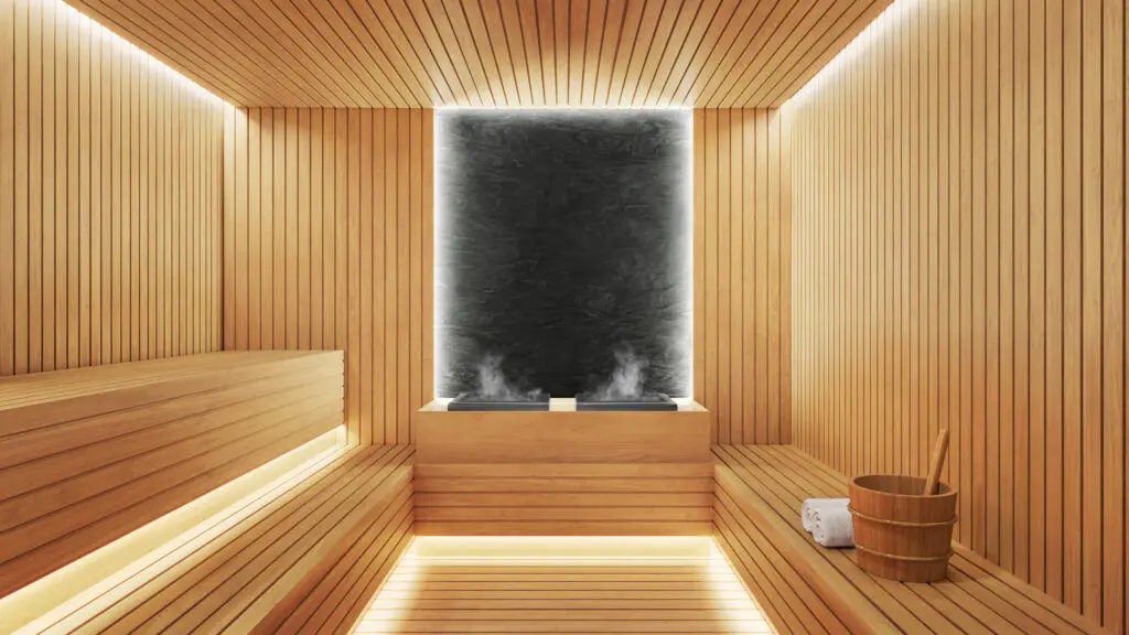Canyon Ranch guests can enjoy the dry sauna as well. (Courtesy)