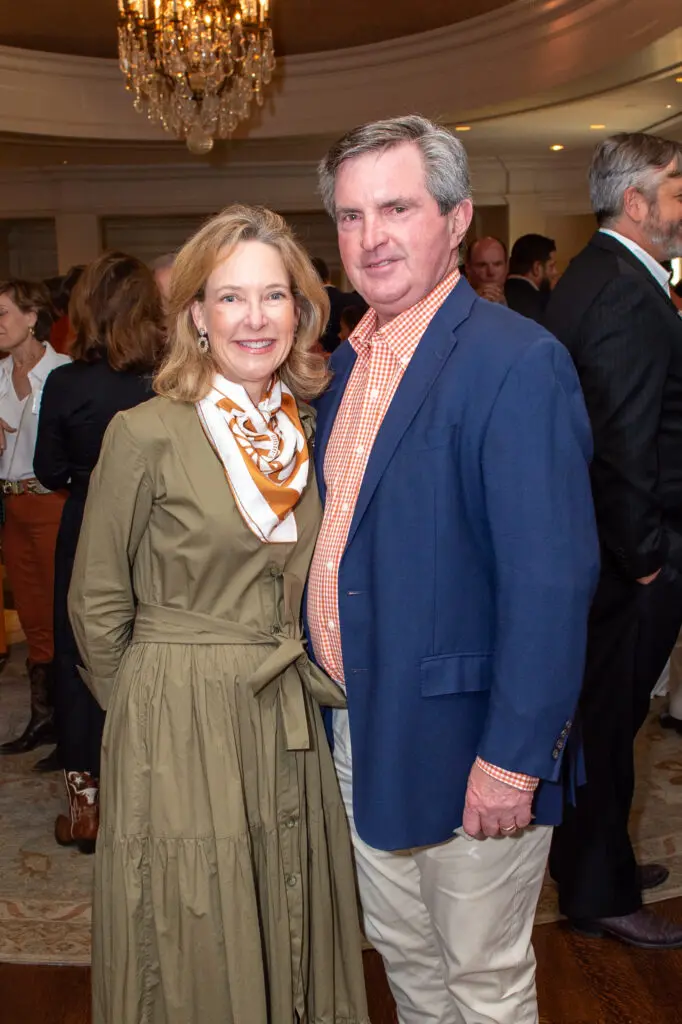 Stephanie & Mark Hamilton at the Texas Exes Longhorn Legacy Scholarship Gala (Photo by Jacob Power)