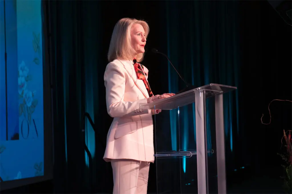 Sustainer of the Year Kathleen Gibson (Photo by Tamytha Cameron)