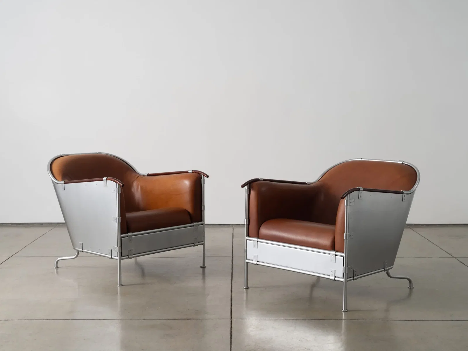 Mats Theselius' "Pair of Rex Armchairs," 1990, at Hostler Burrows