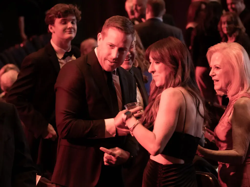 Case Keenum and Kimberly Keenum made the scene at the UH Alumni Awards too. (Photo by F. Carter Smith)