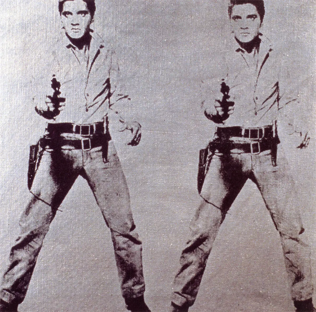 Richard Pettibone’s Andy Warhol’s Elvis, 1964, 1971.