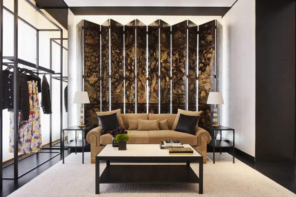 Chanel's newly expanded two-story boutique in Highland Park Village (Photo by BFA Photography )
