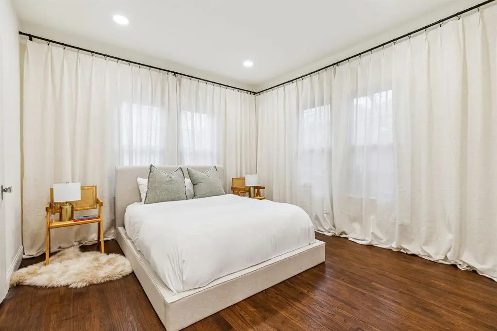 One of two bedroom suites. 