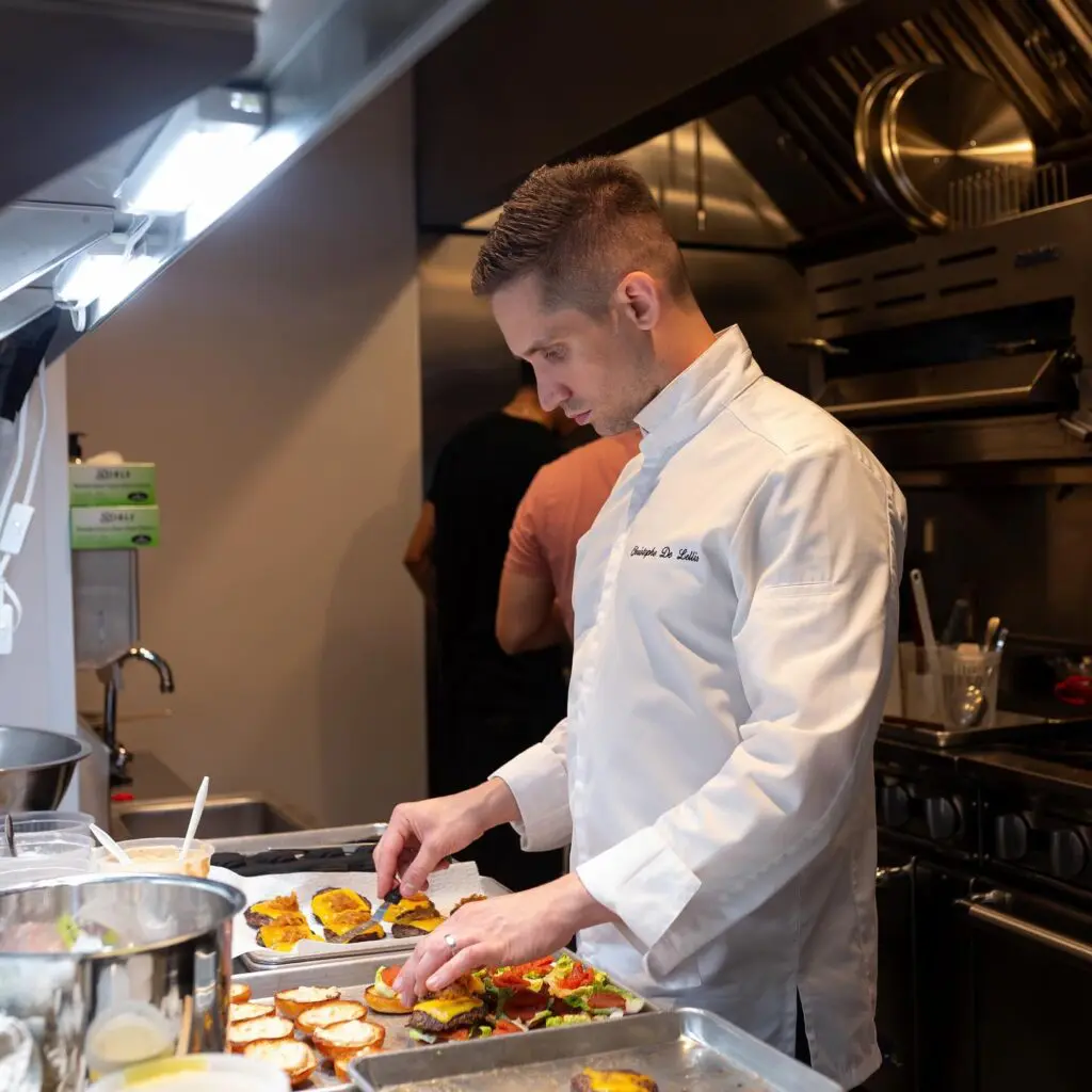 Chef Christophe de Lellis teams up with the Cohanim brothers on Mamani. (Courtesy of Bar Colette)