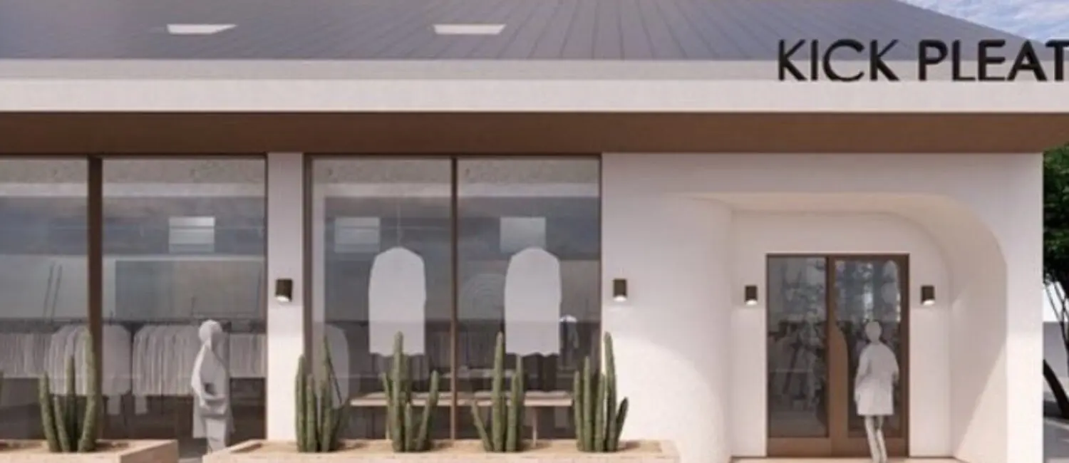 A rendering for Kick Pleat Dallas