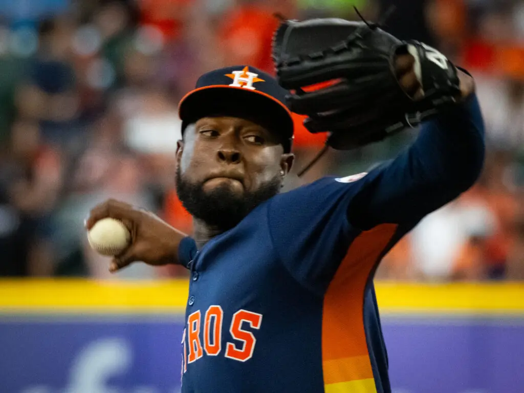 Cristian Javier's impending return will boost the Houston Astros' pitching rotation. (Photo by F. Carter Smith)