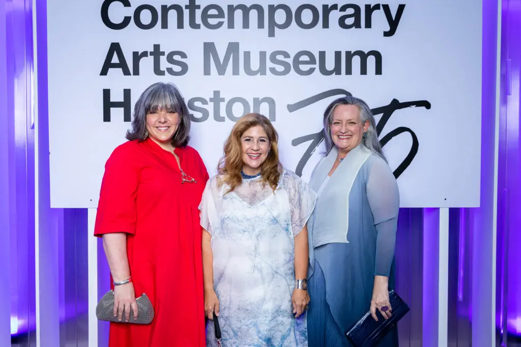 Anne Leighton Massoni, Libbie Masterson, Bryn Larsen at CAMH 75th Gala (Photo by Emily Jaschke)