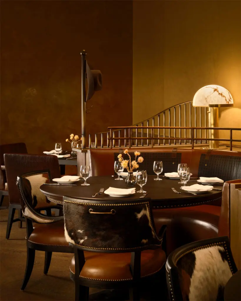 Fine-dining restaurant Bricks and Horses is a local favorite. 