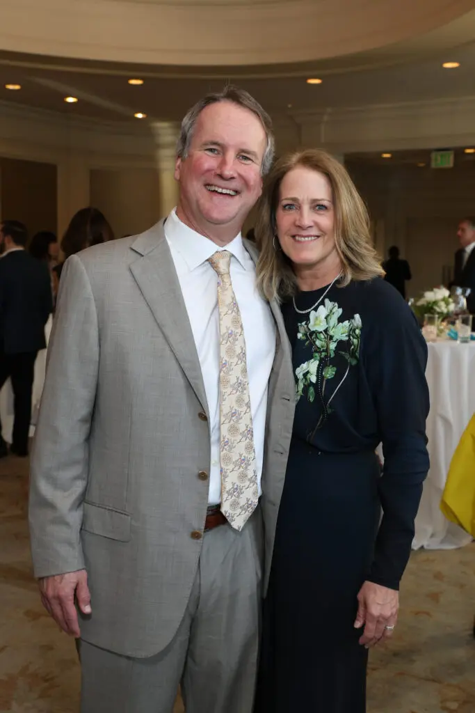 Barrett & Susan Reasoner  at The Broach Foundation dinner.