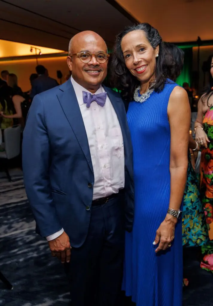 Barron & Lisa Wallace at DACAMERA's Music Salons and Jazz Supper Club evening (Photo by Katy Anderson)
