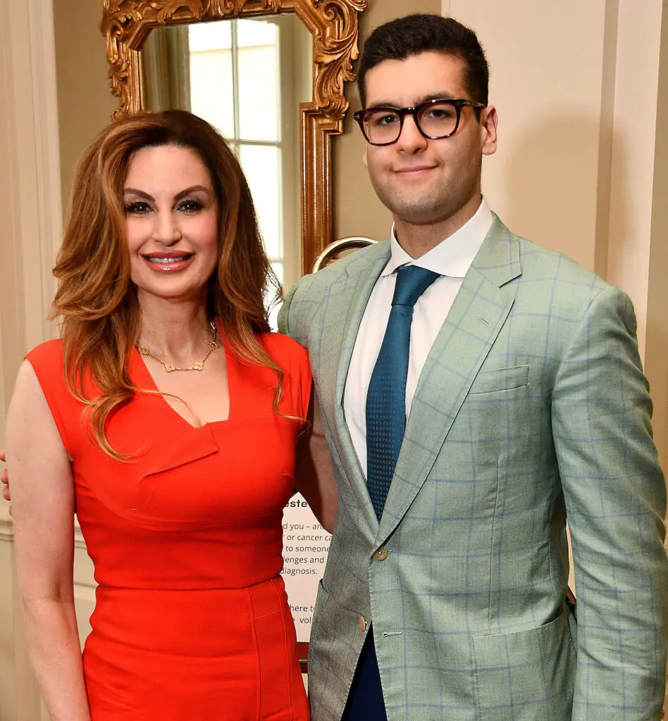 Brigitte Kalai, her son Alex Kalai at CanCare's 30th annual Hope Survivorship luncheon. (Photo by Dave Rossman)