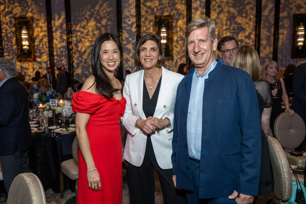 Carolyn Sabat, Dr. Laura Shekerdemian, Ralph Weber at Texas Children's Hospital's 'An Evening with Legends'  (Photo by Jenny Antill/Texas Children's Hospital)