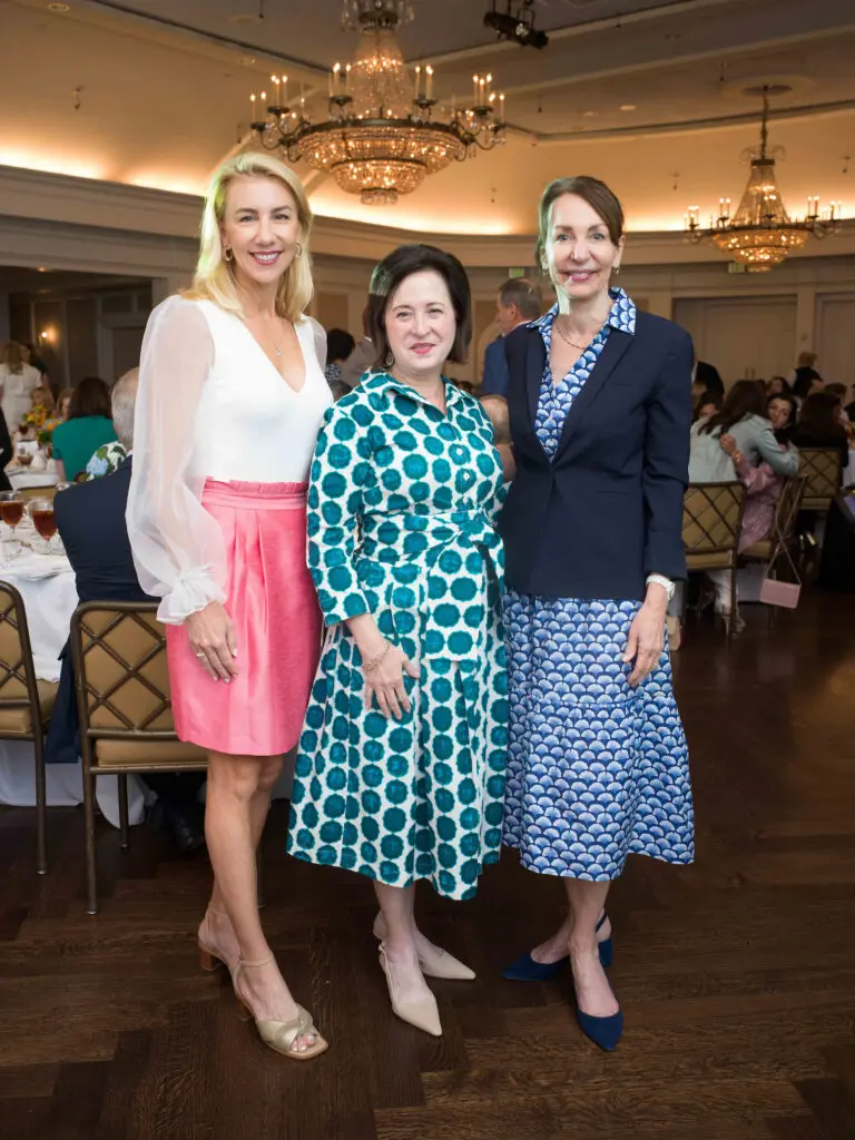 Cathy Herr, Anne Neeson, Susan Distefano at CanCare's 30th annual Hope Survivorship luncheon. (Photo by Daniel Ortiz)