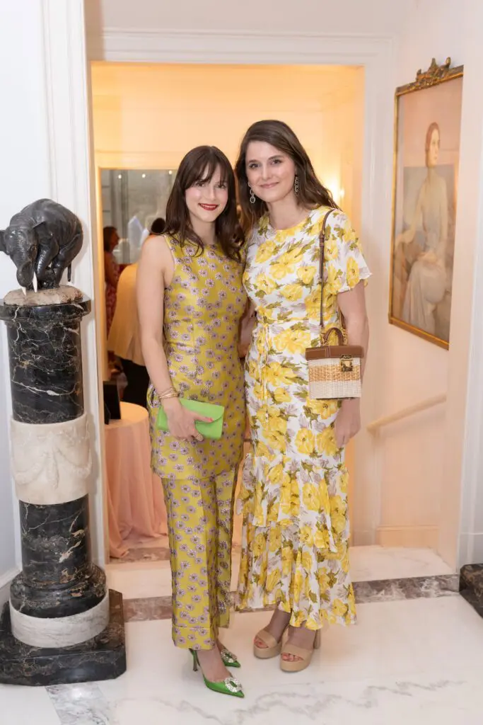 Christina Reckling, Randa McConn at the Rienzi Spring Party (Photo by Wilson Parish)