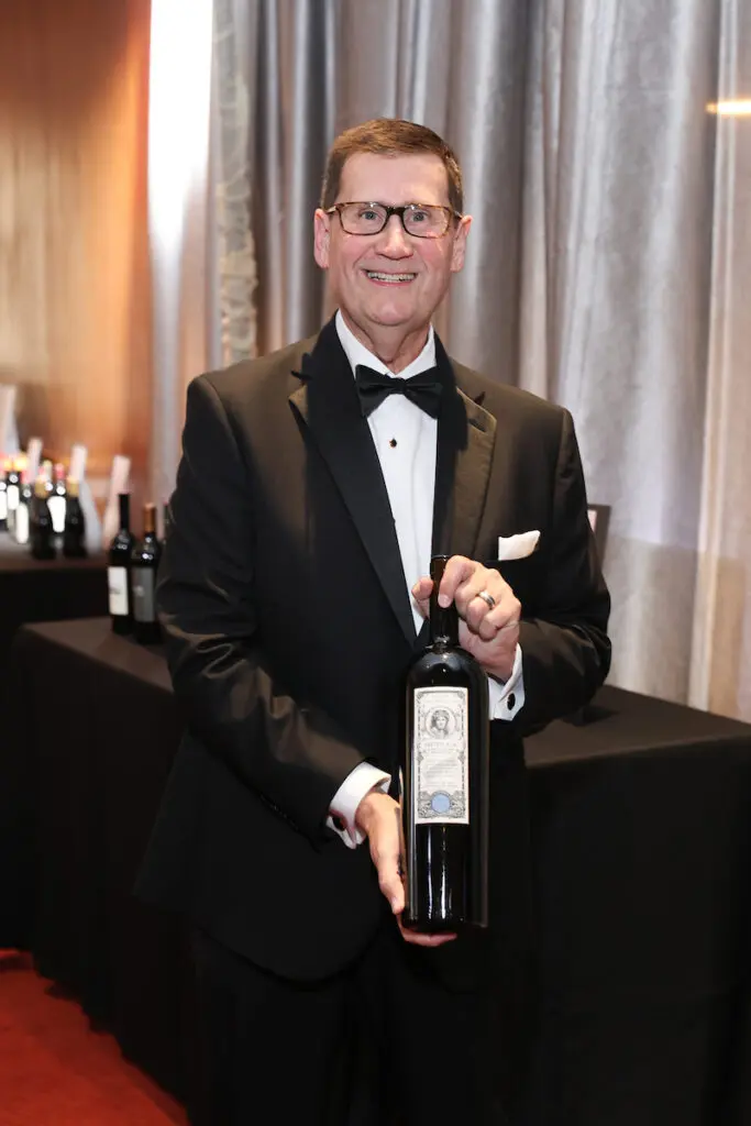 Collector's Auction chair Jack Matzer at the Houston Symphony Wine Dinner & Collector's Auction. (Photo by Priscilla Dickson)