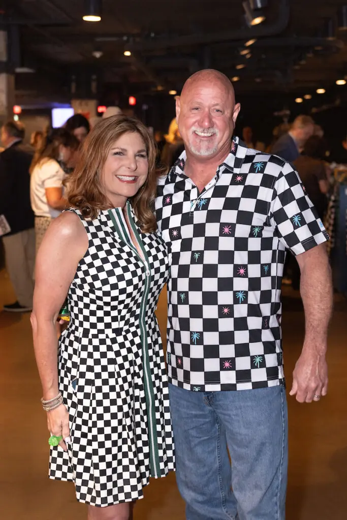 Cynthia Wolff, Michael Marchitella at the 
VICTORY Rally Ball (Photo by Wilson Parish)