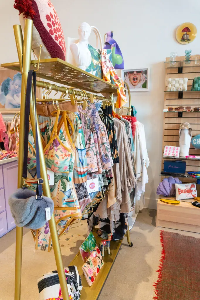 Visual Mood swimwear at The Pop-Up Co-Op (Photo by Sofia Westerman) 