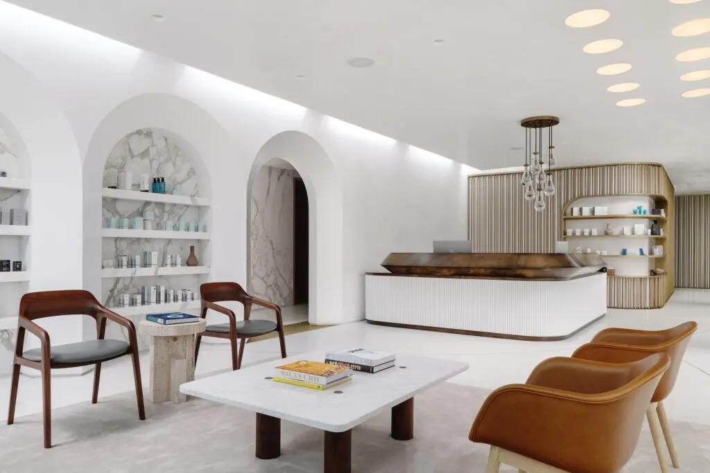 The River Oaks area office of Dr. Neil Farnsworth of Westlake Dermatology is meant to be a relaxing place.