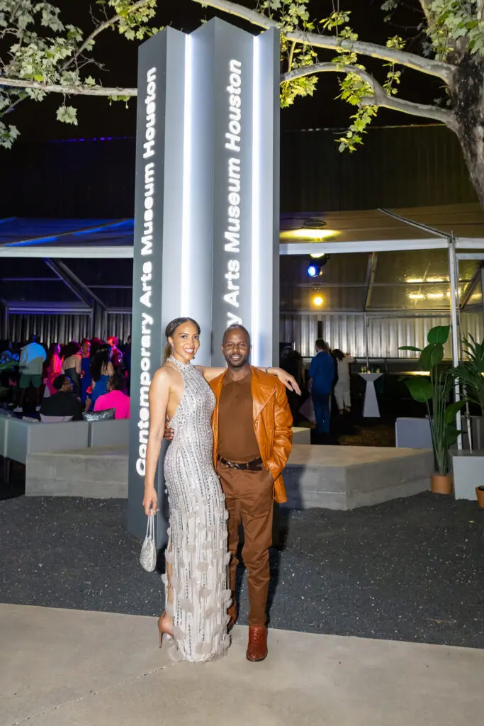 Danielle O’Bannon, Booker Morris at CAMH 75th Gala (Photo by Emily Jaschke)