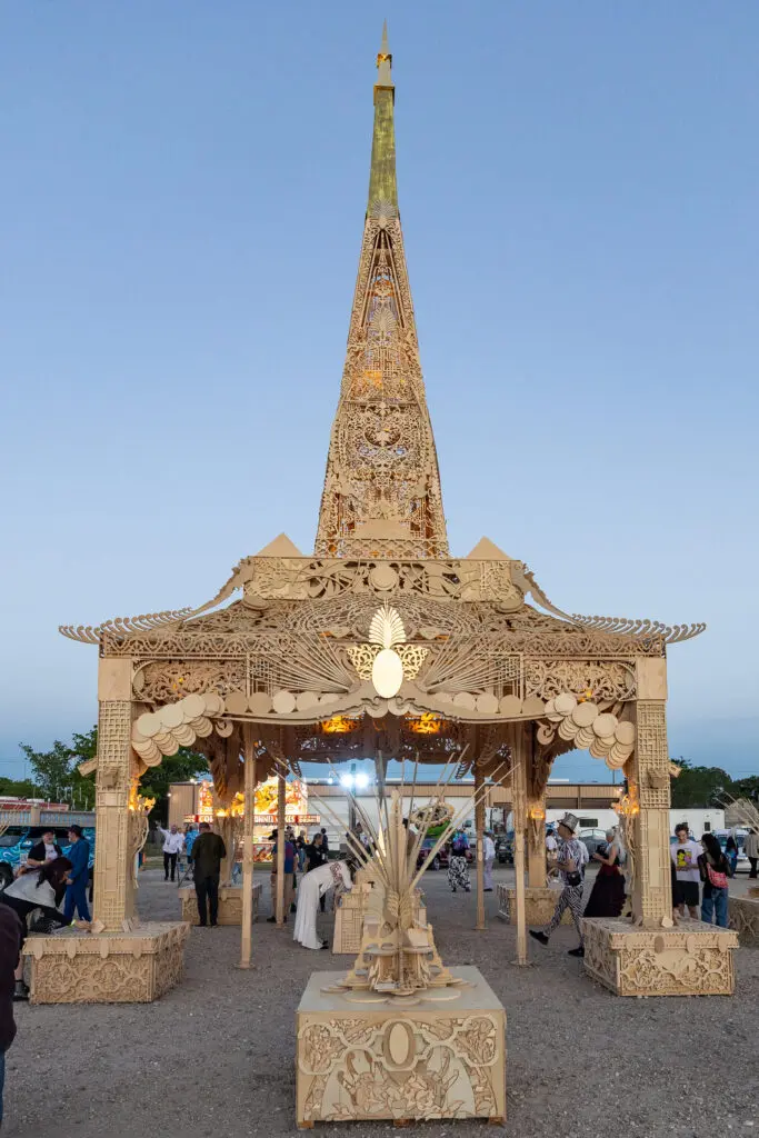 David Best's "Houston Temple" (Photo by Emily Jaschke) 
