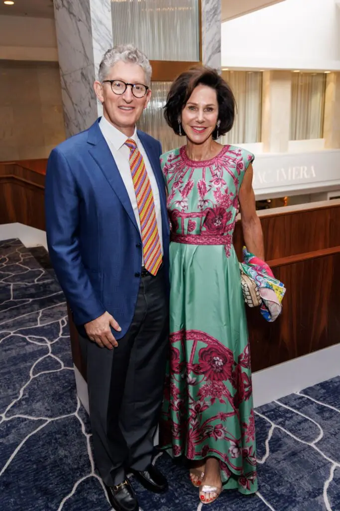 David & Heidi Gerger at DACAMERA's Music Salons and Jazz Supper Club evening (Photo by Katy Anderson)
