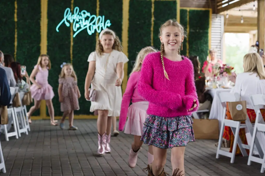 Fashion in the Fields Turns Kids Into Runway Stars With the Hope Farms’ Gathering Barn Serving as a Unique Stage