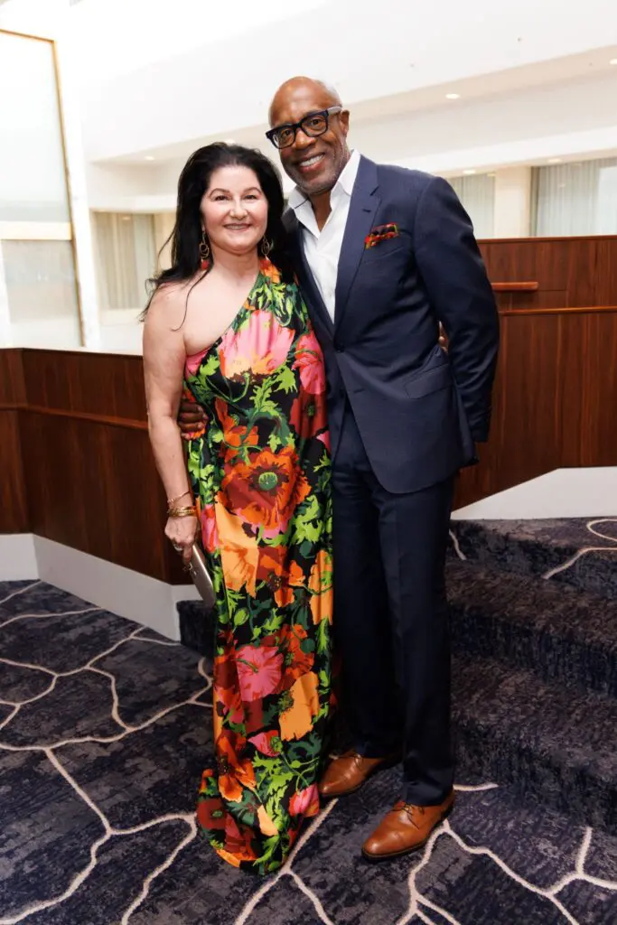 Guardie & Simin Banister at DACAMERA's Music Salons and Jazz Supper Club evening (Photo by Katy Anderson)