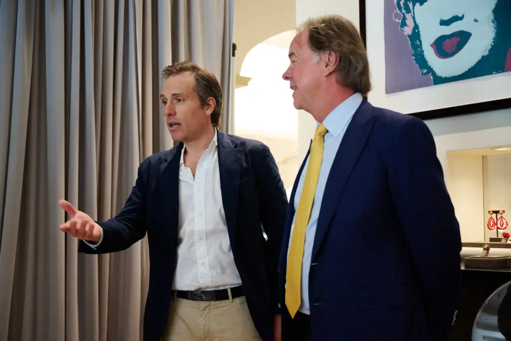Giorgio Bulgari, Denis Boulle (Photo by Jonathan Zizzo)