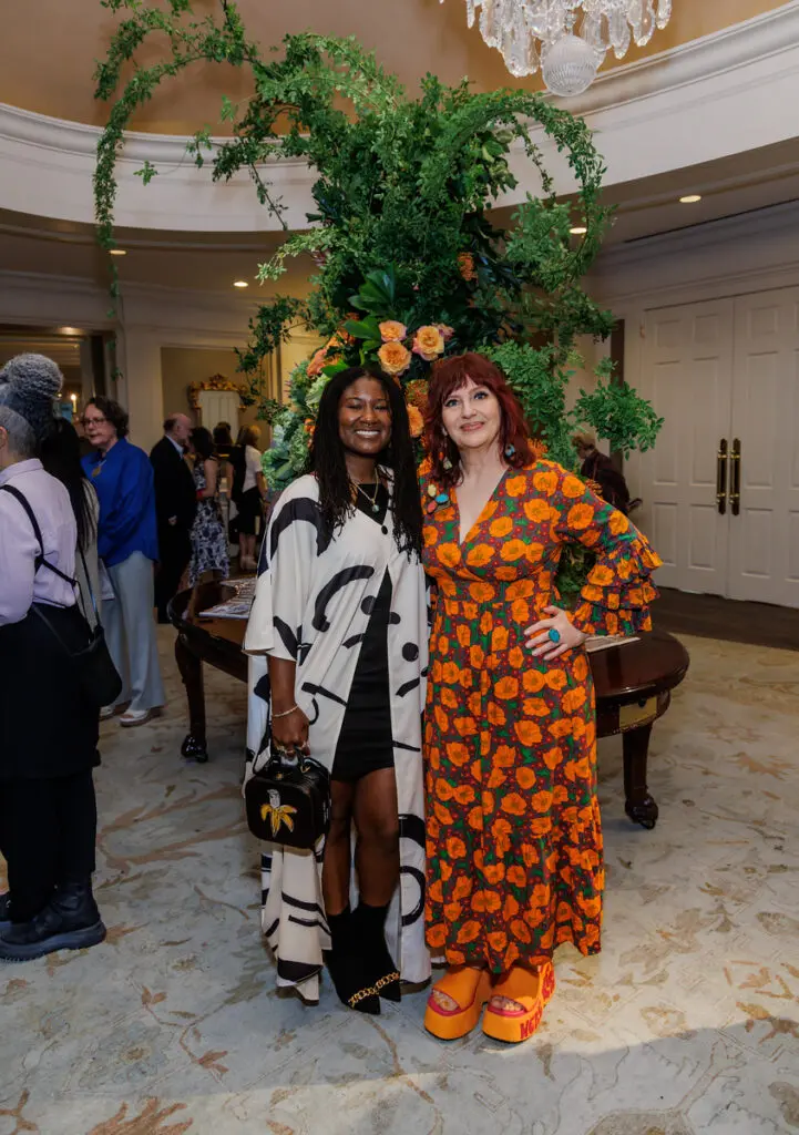Lakea Shepard, Rene Lee Henry at the Houston Center for Contemporary Craft Spring Luncheon 2024 (Photo by Katy Anderson) 