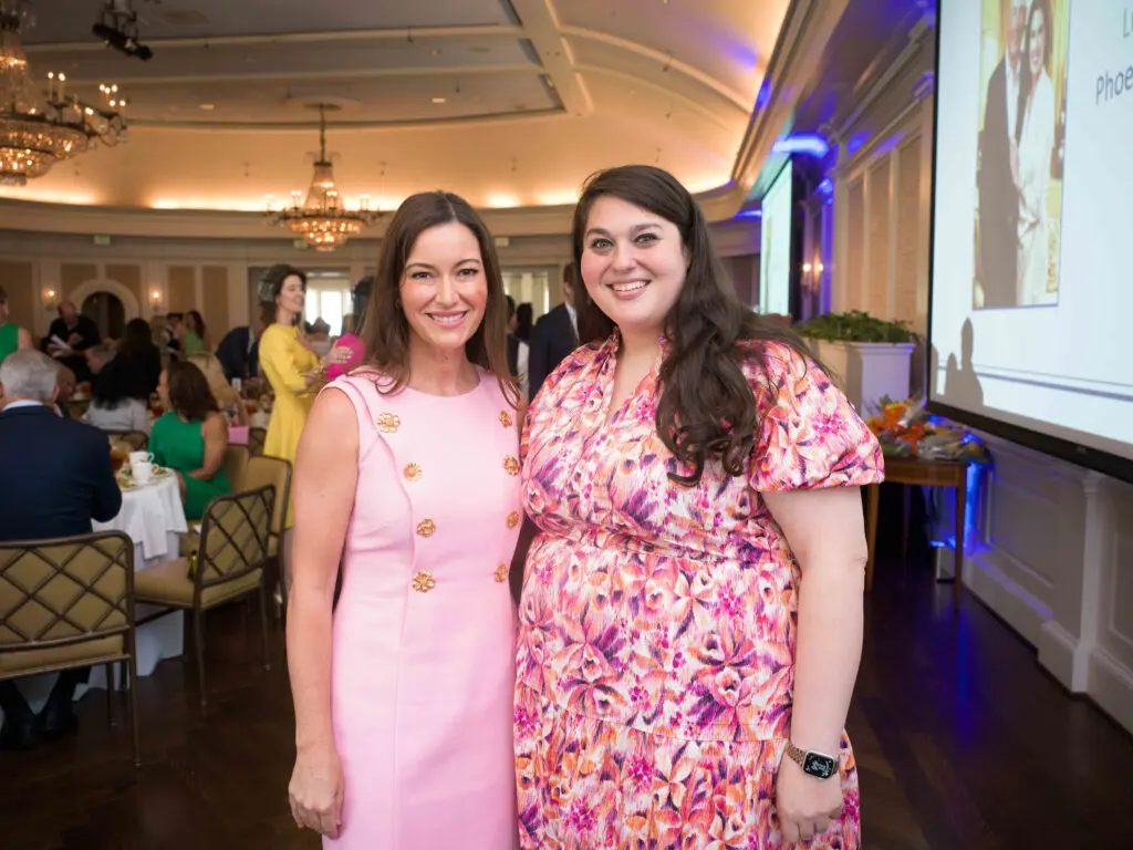 Jayne Johnston, Lia Vallone at CanCare's 30th annual Hope Survivorship luncheon. (Photo by Daniel Ortiz)