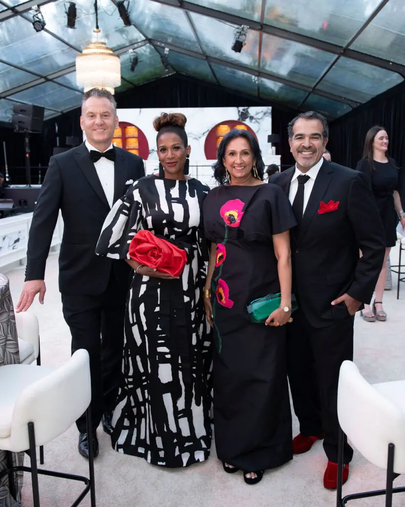 Jeff & Marlo Melucci, Gowri N Sharma & Alex Sharma  (Photo by Tamytha Cameron, Nate Rehlander, and Rob Wythe)