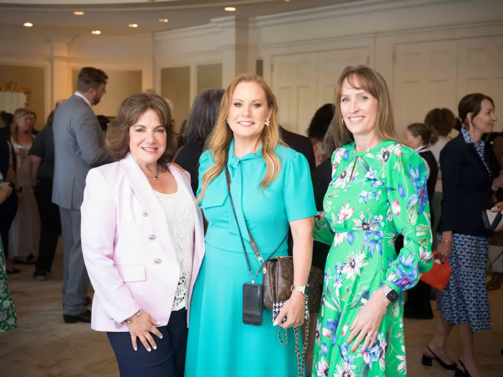 Kim Trimble, Amanda Horton, Angela Willliams at CanCare's 30th annual Hope Survivorship luncheon. (Photo by Daniel Ortiz)