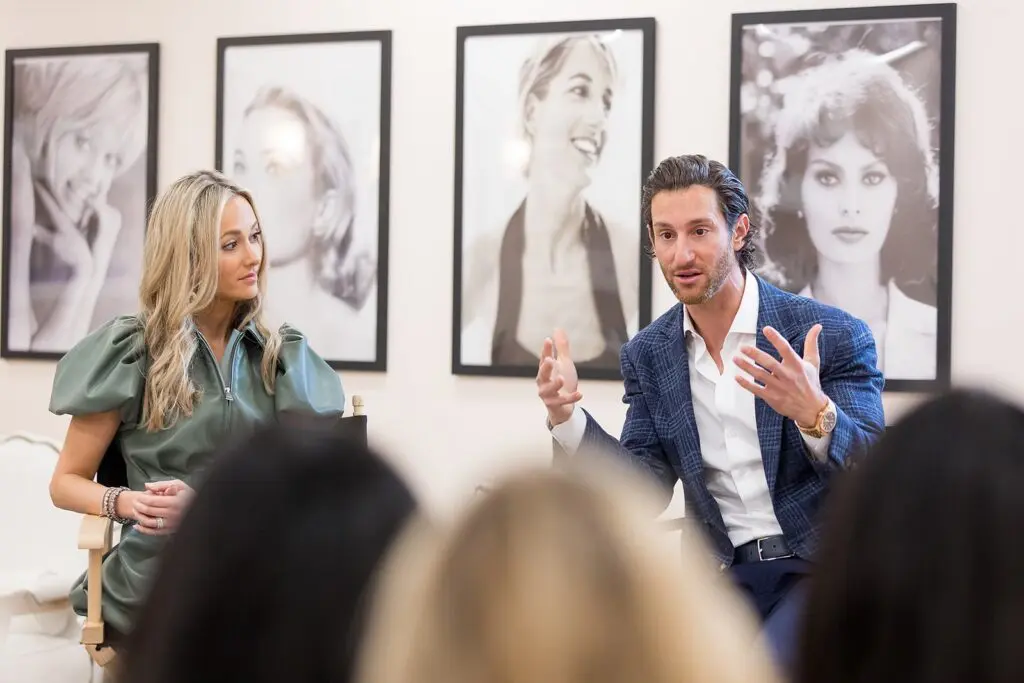 Lindsay Freedman, Dr. Jacob Unger. (Photo by Jonathan Zizzo and Heather Zak Christian)