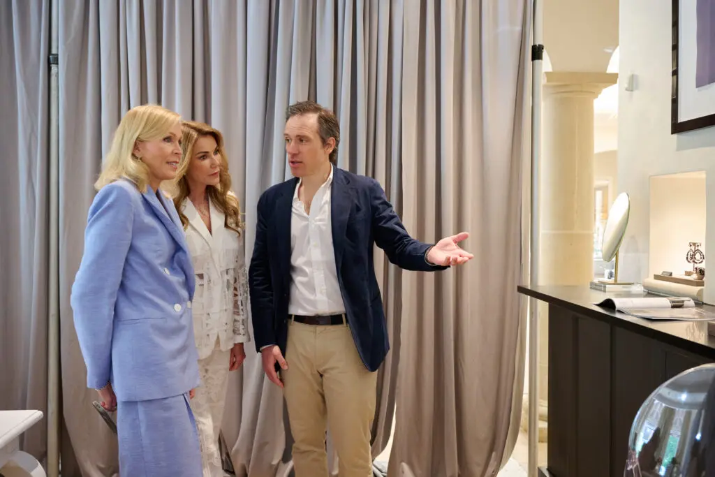 Lori Mikles, Keely Cawley, Giorgio Bulgari (Photo by Jonathan Zizzo)