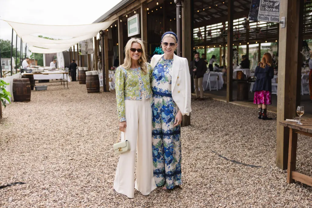 Lyndsey Zorich, Virginia McMullen at 'Fashion in the Fields' (Photo by Johnny Than)