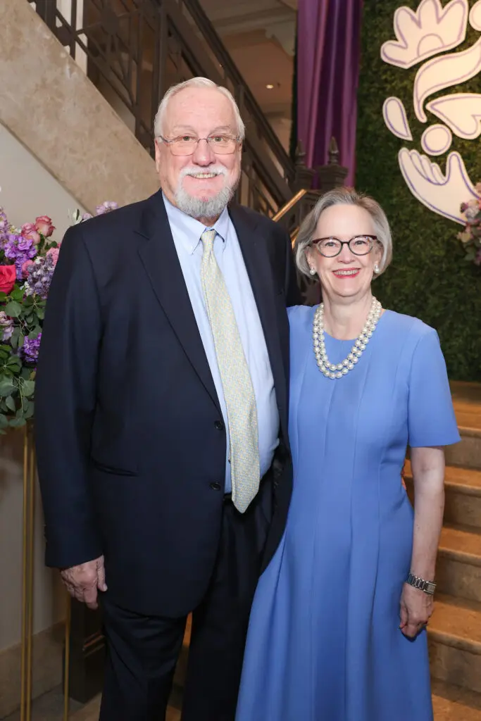 Mickey & Dorothy Abels at the Holdsworth 'Champions of Hope' dinner (Photo by Priscilla Dickson)